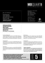 Mb Quart ALEXXA Bedienungsanleitung