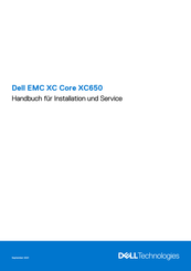 Dell EMC XC Core XC650 Handbuch Für Installation Und Service