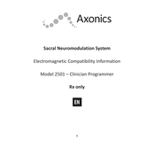 Axonics 2501 Bedienungsanleitung