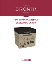 BROWIN 400040 Benutzerhandbuch