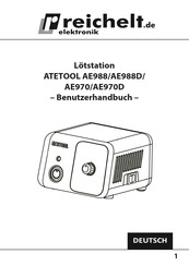 Reichelt Elektronik ATETOOL AE988 Benutzerhandbuch
