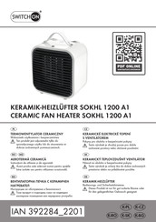 Switch ON SOKHL 1200 A1 Bedienungs- Und Sicherheitshinweise