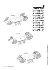 KOMPAN M18601-12P Bedienungsanleitung