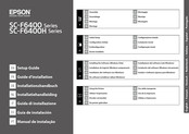 Epson SC-F6400H Serie Installationshandbuch