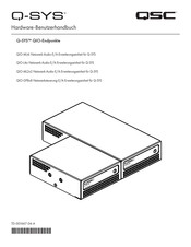 QSC Q-SYS QIO-L4o Hardware-Benutzerhandbuch