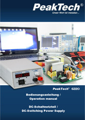 PeakTech 6220 Bedienungsanleitung