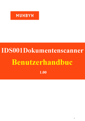 MUNBYN IDS001 Benutzerhandbuch