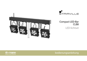 thomann Stairville Compact LED-Bar CLB8 Bedienungsanleitung