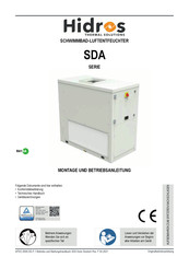 HIDROS SDA 153 Montage- Und Betriebsanleitung