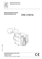 KaVo EWL 5190 KL Gebrauchsanweisung
