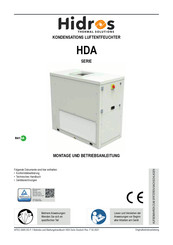 HIDROS HDA 100 Montage- Und Betriebsanleitung