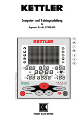 Kettler 07988-600 Computer- Und Trainingsanleitung