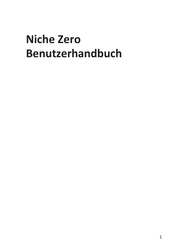 Niche Zero Benutzerhandbuch