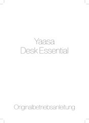 Yaasa Essential Originalbetriebsanleitung