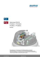 Auma PROFOX PF-M25X Kurzanleitung