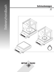 Mettler Toledo JE1002G Referenzhandbuch