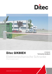 DITEC QIK80EH Technisches Handbuch