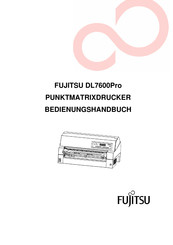 Fujitsu DL7600Pro Bedienungshandbuch