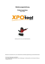 XPOtool 62422 Bedienungsanleitung