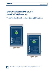 TIMM EKX-4 Technische Kurzbeschreibung