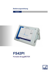 HBM FS42PI Bedienungsanleitung