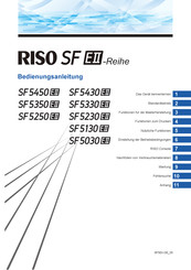 Riso SF 5350 EII Bedienungsanleitung