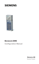 Siemens Bewacom BM3 Bedienungshandbuch