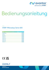VWR 630-3257 Bedienungsanleitung
