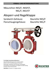 Richter NKSP/F Serie Einbau- Und Betriebsanleitung