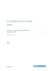flender RUPEX RFN 630 Montage- Und Betriebsanleitung