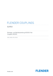 flender ELPEX EFG 320 Montage- Und Betriebsanleitung