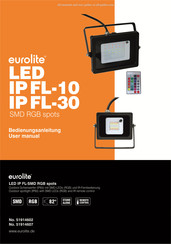 EuroLite IP-FL-10 Bedienungsanleitung