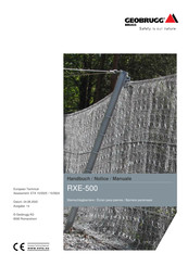 Brugg Geobrugg RXE-500 Handbuch