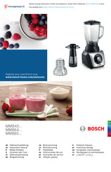 Bosch MMB65-Serie Gebrauchsanleitung