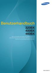 Samsung 460BX Benutzerhandbuch