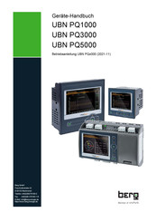 VIVAVIS BERG UBN PQ 000-Serie Gerätehandbuch