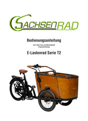 SachsenRad T2 Serie Bedienungsanleitung