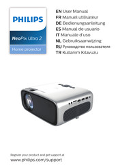 Philips NeoPix Ultra 2 Bedienungsanleitung