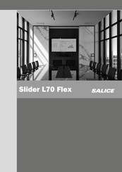 SALICE Slider L70 Flex Bedienungsanleitung