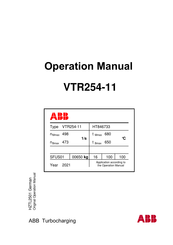 ABB VTR254-11 Bedienungsanleitung