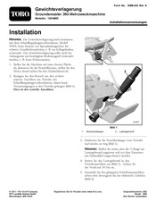 Toro Groundsmaster 360 Installationsanweisungen