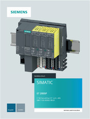 Siemens SIMATIC F-TM ServoDrive ST 1x24V 48V Serie Gerätehandbuch