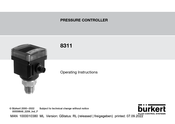 Bürkert 8311 Bedienungsanleitung
