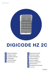 simu DIGICODE HZ 2C Installationsanleitung