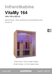 Sentiotec VitaMy 164 S&L Montage- Und Gebrauchsanweisungen