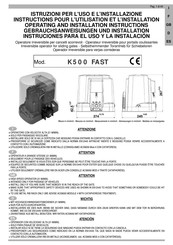 RIB K500 Gebrauchsanweisungen Und Installation