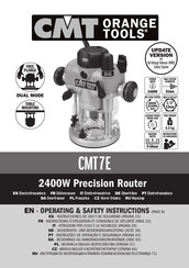 CMT ORANGE TOOLS CMT7E Sicherheits- Und Bedienungsanleitung