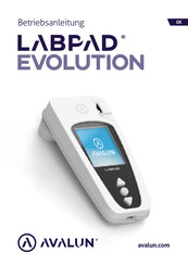 Avalun LABPAD Evolution Betriebsanleitung