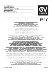 Vortice VCBPT Betriebsanleitung