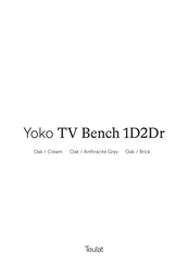 Teulat Yoko 1D2Dr Bedienungsanleitung